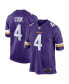 Фото #4 товара Men's Dalvin Cook Purple Minnesota Vikings Game Jersey