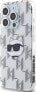 Karl Lagerfeld Karl Lagerfeld KLHCP15LHKLPCHT iPhone 15 Pro 6.1" transparent hardcase IML Choupette Head & Monogram