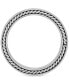 ფოტო #2 პროდუქტის Men's Cubic Zirconia Band in Stainless Steel