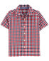 Toddler Plaid Button-Front Shirt 2T