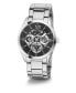 Фото #2 товара Men's Multi-Function Silver-Tone Stainless Steel Watch 42mm