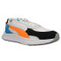 Фото #2 товара Puma Wild Rider Rollin' Lace Up Mens White Sneakers Casual Shoes 381517-03