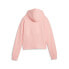 Фото #2 товара Puma Essential Elevated Cropped Pullover Hoodie Womens Pink Casual Outerwear 675