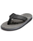 ფოტო #1 პროდუქტის Men's Comfortable Memory Foam Flip Flops