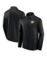 Men's Black Pittsburgh Penguins Authentic Pro Full-Zip Jacket