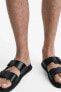 DOUBLE-STRAP SANDALS