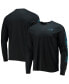 Фото #1 товара Men's '47 Black Carolina Panthers Franklin Long Sleeve T-shirt