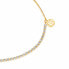 Ellera Charming Gold Plated Cubic Zirconia Bracelet SJ-B42032-CZ-SG