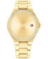 ფოტო #1 პროდუქტის Women's Quartz Gold-Tone Stainless Steel Watch 36mm