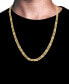 ფოტო #2 პროდუქტის Men's Cubic Zirconia Mariner & Curb Link 24" Chain Necklace