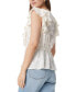 Women's Maila Ruffle-Trim Peplum Top Parchment, S - фото #3