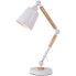 Фото #1 товара Настольная лампа декоративная EDM Flexo Белый Металл 60 Вт E27 Ø 18 x 53 см
