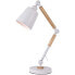 Flexo/Desk lamp EDM White Metal 60 W E27 Ø 18 x 53 cm