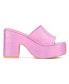 ფოტო #3 პროდუქტის Women's Crush Platform Heel Sandal