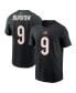 Фото #1 товара Men's Joe Burrow Black Cincinnati Bengals Player Name Number T-shirt