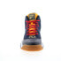 Фото #5 товара Fila MB 1BM01865-410 Mens Blue Leather Lace Up Athletic Basketball Shoes