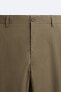 Фото #9 товара Костюмные брюки из высокотехнологичной ткани ZARA