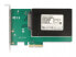 Delock 90081 - U.2 - PCIe - Male - PCIe 4.0 - Green - Silver - PC