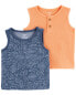 Baby 2-Pack Tanks NB