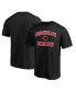 Фото #1 товара Men's Black Cincinnati Reds Heart & Soul T-shirt
