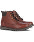 Фото #1 товара Men's Storr Waterproof Lace-Up Leather Derby Boots