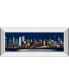 Фото #1 товара New York At Night Xi by James Mcloughlin Mirror Framed Print Wall Art - 18" x 42"