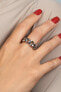 Solid Gold Plated Open Ring RI077Y