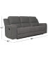 Фото #18 товара Maggie 90" Fabric with Console Manual Reclining Sofa