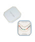 Фото #3 товара Unwritten multi Color Crystal Acrylic Bead Layered 3 Piece Necklace Set