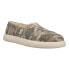 Фото #2 товара TOMS Alpargata Camo Mallow Slip On Womens Green Sneakers Casual Shoes 10017966T
