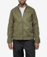 Фото #6 товара Men's Quilted Sleeves with Faux Shearling Lining Faux Suede Jacket