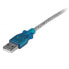 Фото #8 товара Адаптер USB к RS232 DB9 серого цвета Startech.com 0.43 м - USB 2.0 Type-A - DB-9 - Мужской - Мужской