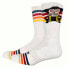 NUM WEAR Loco monky arcoiris Half long socks