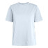 ფოტო #3 პროდუქტის PIECES Ria Fold Up Solid short sleeve T-shirt