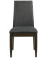 Фото #2 товара Wes 2-Piece Asian Hardwood Upholstered Side Chair Set