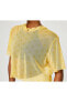 Фото #7 товара Air Baskılı Kısa Kollu Fileli Kısa Kadın Tişört