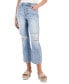 Фото #1 товара Juniors' Button-Fly Ankle Flare-Leg Jeans