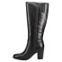 Фото #3 товара Easy Spirit Imani Tall Zippered Pull On Womens Black Casual Boots E-IMANI-001