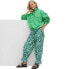 Women's Utility Jazz Dot Green Cargo Pants - DVF