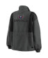 Women's Charcoal Washington Capitals Popover Packable Half-Zip Jacket