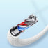 Фото #15 товара Kabel przewód iPhone USB - Lightning do szybkiego ładowania A10 Series 2.4A 3m biały