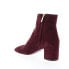 Bruno Magli Vinny BW2VINJ1 Womens Red Suede Zipper Casual Dress Boots