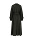 Women's Belted Long Dress