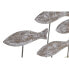 Декоративная фигура DKD Home Decor Натуральный Коричневый Белый Железо Древесина манго Моряк Рыбы (65 x 9 x 31 cm)
