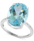 ფოტო #1 პროდუქტის EFFY® Citrine & White Sapphire Ring in Sterling Silver (Also available in Sky Blue Topaz and Amethyst)