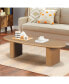 Фото #9 товара 51" Tapered Tabletop Coffee Table (Natural Wood)