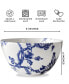 Фото #4 товара Arcadia Tall Cereal Bowl, Set of 4