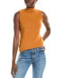 Фото #1 товара Sofiacashmere Mock Neck Cashmere Tank Women's