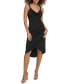 ფოტო #1 პროდუქტის Women's Chain-Trim Bodycon Dress