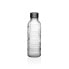 Bottle Versa 500 ml Transparent Glass Aluminium 7 x 22,7 x 7 cm
